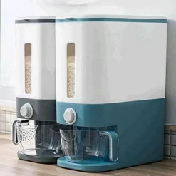 Pastellfarbener Reisspender – Feuchtigkeitsbeständiger Getreidebehälter