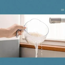 Pastellfarbener Reisspender – Feuchtigkeitsbeständiger Getreidebehälter