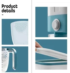 Pastellfarbener Reisspender – Feuchtigkeitsbeständiger Getreidebehälter