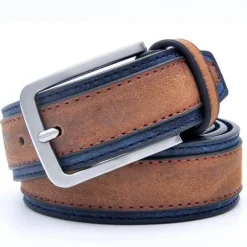 Patchwork-Gürtel für Herren – Designer-Accessoire für die Freizeit