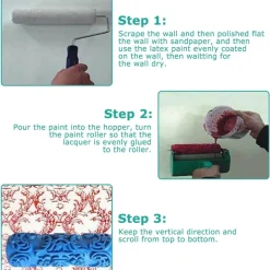Pattern Paint Roller - Creative Art Tool