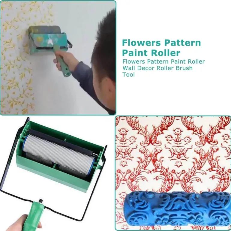 Pattern Paint Roller - Creative Art Tool