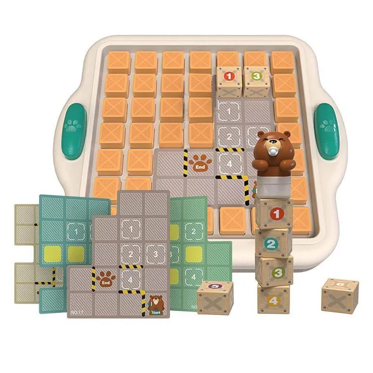 Pädagogisches Bärenbewegungsspiel für Kinder