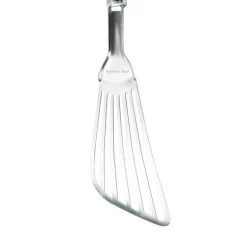 Pfannenwender aus Edelstahl – Küchenutensil zum Braten von Eiern und mehr