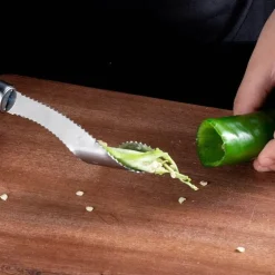 Pfefferentkerner-Messer - Melonen- und Gurkenkernentferner