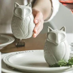 Pfefferstreuer aus Keramik mit Fuchsmotiv – süßes Küchendekor