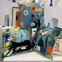 Picasso Abstrakter Kissenbezug - Besticktes Sofa-Auto-Dekor