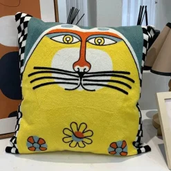 Picasso Abstrakter Kissenbezug - Besticktes Sofa-Auto-Dekor