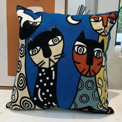 Picasso Abstrakter Kissenbezug - Besticktes Sofa-Auto-Dekor