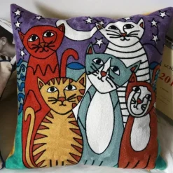 Picasso bestickte Kissenbezüge – Künstlerische Sofadekoration