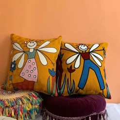 Picasso bestickte Kissenbezüge – Künstlerische Sofadekoration