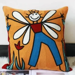 Picasso bestickte Kissenbezüge – Künstlerische Sofadekoration