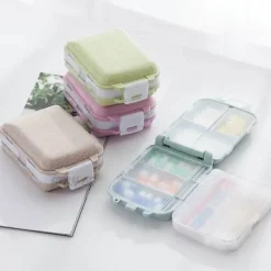 Pillendosierer im Taschenformat – Kompakte Aufbewahrung für die Hausapotheke