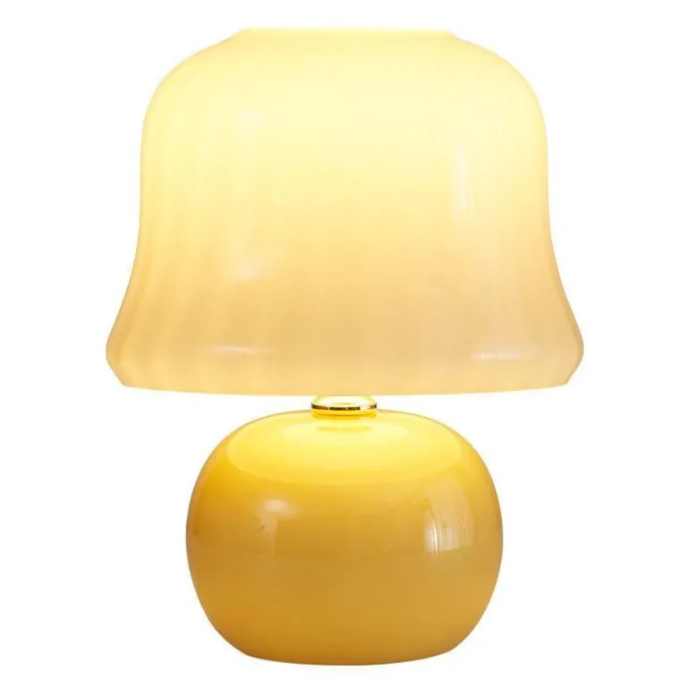 Pilz Tischlampe - Sanft leuchtendes Nachtlicht Dekor