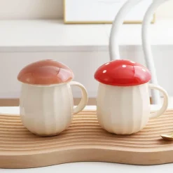 Pilz-Kaffeetasse - Kreative Keramiktasse