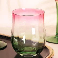 Pink Ripple Kristall-Weinglas-Set – Elegante Champagner-Rotweingläser