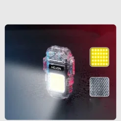 Plasma-Feuerzeug – Transparentes wiederaufladbares Design