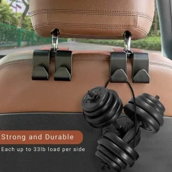 Platzsparende Doppelhaken-Rücksitzaufhänger