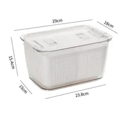 Platzsparende Kühlschrank-Organizer – Behälter-Aufbewahrungslösungen für eine clevere Aufbewahrung in der Küche