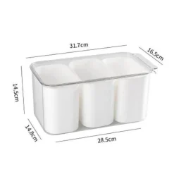 Platzsparende Kühlschrank-Organizer – Behälter-Aufbewahrungslösungen für eine clevere Aufbewahrung in der Küche