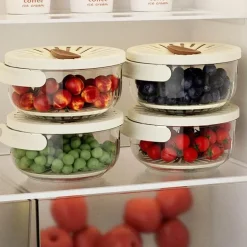 Platzsparender Abtropfkorb für Gemüse und Obst – Aufbewahrungslösung für die Küche