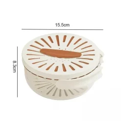 Platzsparender Abtropfkorb für Gemüse und Obst – Aufbewahrungslösung für die Küche