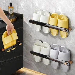 Platzsparender Handtuchhalter fürs Badezimmer – Kompakter Halter für Handtücher