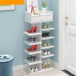 Platzsparendes mehrstöckiges Schuhregal – einfaches Lagerregal
