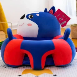 Plüsch-Babyliege – weicher Bodensitz für Kleinkinder