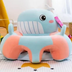 Plüsch-Babyliege – weicher Bodensitz für Kleinkinder