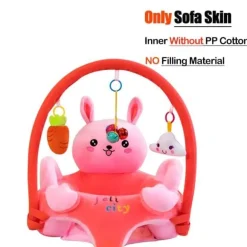 Plüsch-Babysitzerhöhung – Bequemer Kinderstuhl