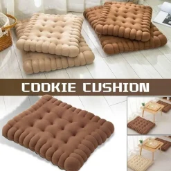 Plüsch-Kekskissen – Kreatives Dekokissen