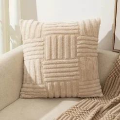 Plüsch-Kissenbezug – weicher, dekorativer Kissenbezug