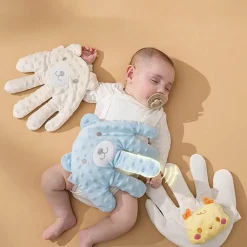 Plüsch-Kuschelbär-Schlafspielzeug – weicher automatischer Baby-Schnuller