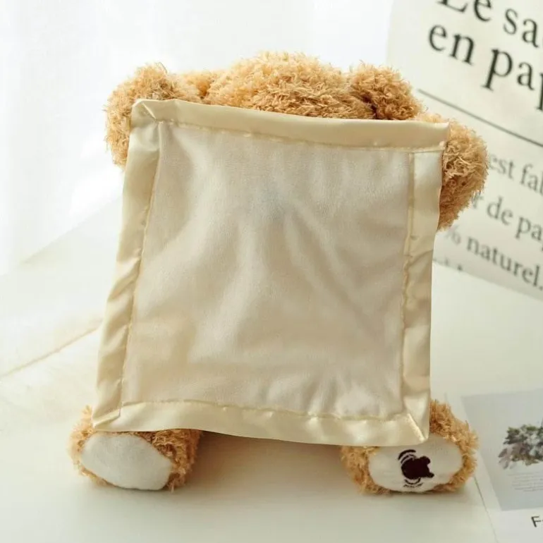 Plüschtier „Peek-a-Boo“ – interaktives Spaßspielzeug für Kinder