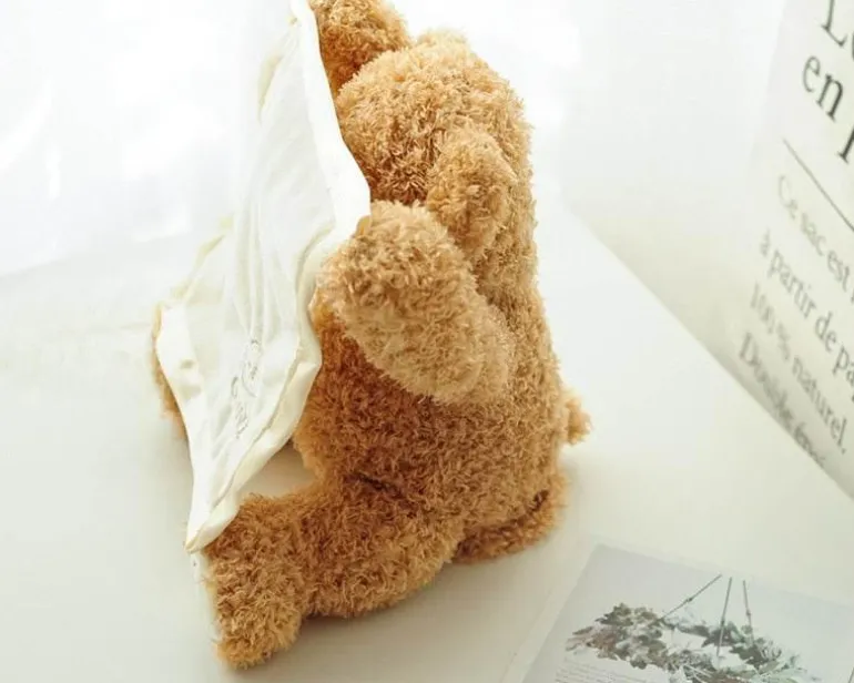 Plüschtier „Peek-a-Boo“ – interaktives Spaßspielzeug für Kinder