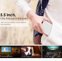 Pocket Cinema-Projektor – Tragbarer Smart-Projektor