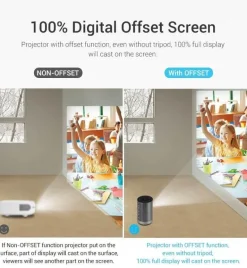 Pocket Cinema-Projektor – Tragbarer Smart-Projektor