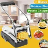 Pommes-Frites-Schneider aus Edelstahl – Professioneller Kartoffelstreifen-Maker