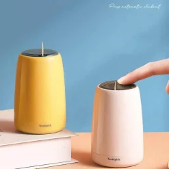 Pop-up-Zahnstocherspender für einfachen Zugriff und elegante Aufbewahrung