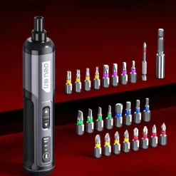 Portable Cordless Mini Rechargeable Electric Screwdriver Set