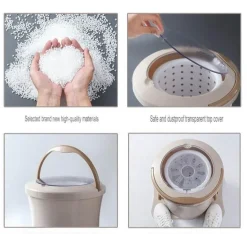 Portable Manual Clothes Dryer - Large Capacity Drying Bucket