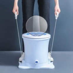 Portable Manual Clothes Dryer - Large Capacity Drying Bucket