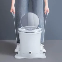Portable Manual Clothes Dryer - Large Capacity Drying Bucket