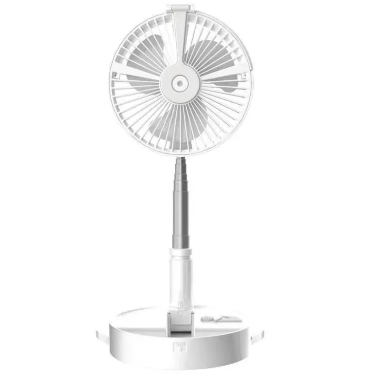 Portable Remote Control Air Conditioner Humidifier with LED Light - Compact Cooling Solution