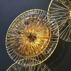 Postmoderne Glaswandlampe – Elegante, stilvolle Beleuchtungsvorrichtung