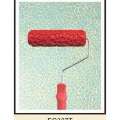 Präge-Farbroller – Dekoratives Wandkunst-Werkzeug