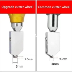 Professional Glass Ceramic Diamond Roller Cutter - 2-in-1 Tool for Precision Cutting
