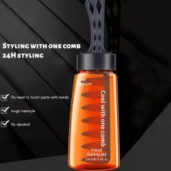 Professioneller Haarstyling-Gelkamm – Styling-Tool für einfaches Auftragen