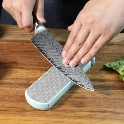 Professionelles Messerschärferbrett mit Wabenstruktur – langlebiges Küchenwerkzeug